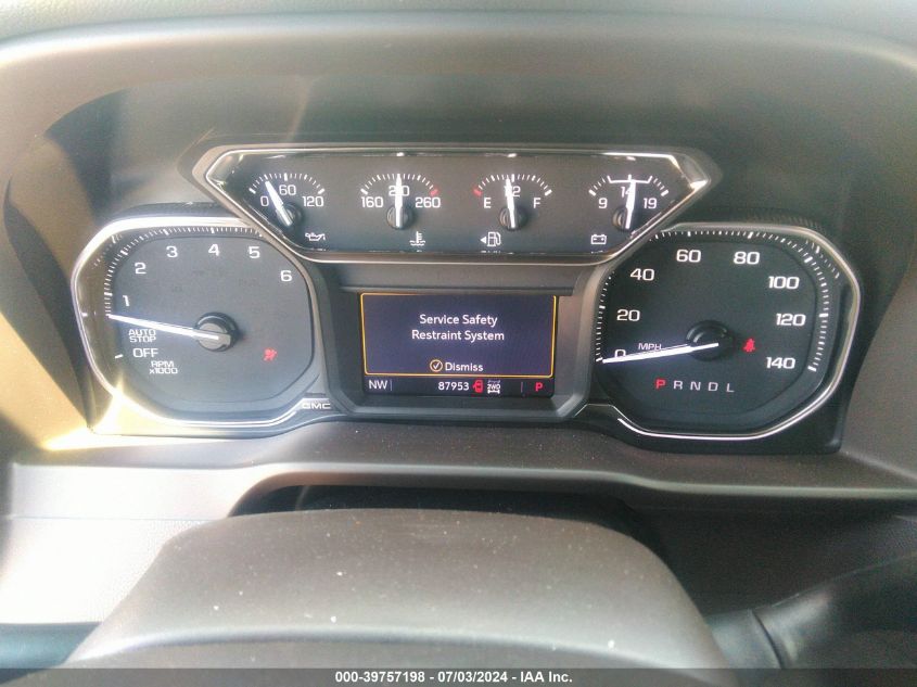 2021 GMC Sierra 1500 4Wd Standard Box Slt VIN: 1GTU9DED1MZ203006 Lot: 39757198