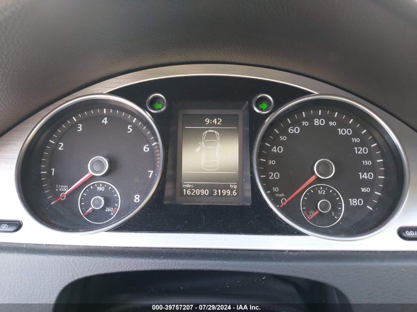 2010 Volkswagen Cc Luxury VIN: WVWHL7AN7AE519841 Lot: 39757207