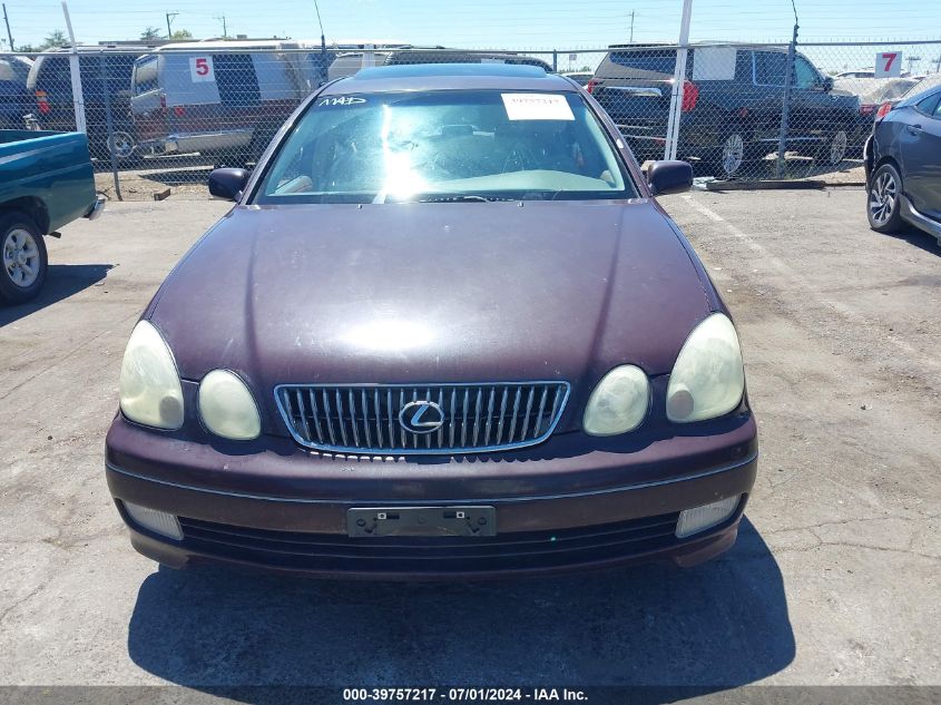 2001 Lexus Gs 300 VIN: JT8BD69S410120341 Lot: 39757217