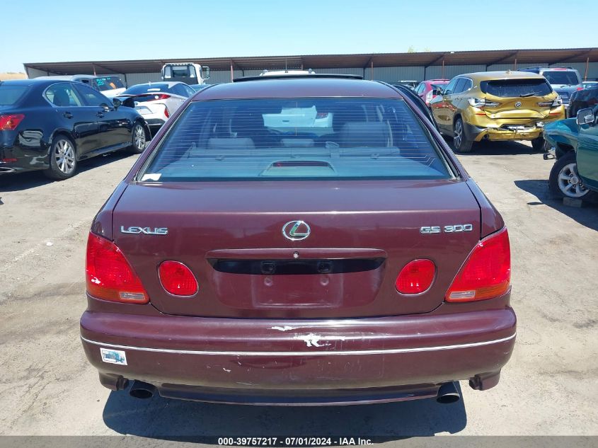 2001 Lexus Gs 300 VIN: JT8BD69S410120341 Lot: 39757217