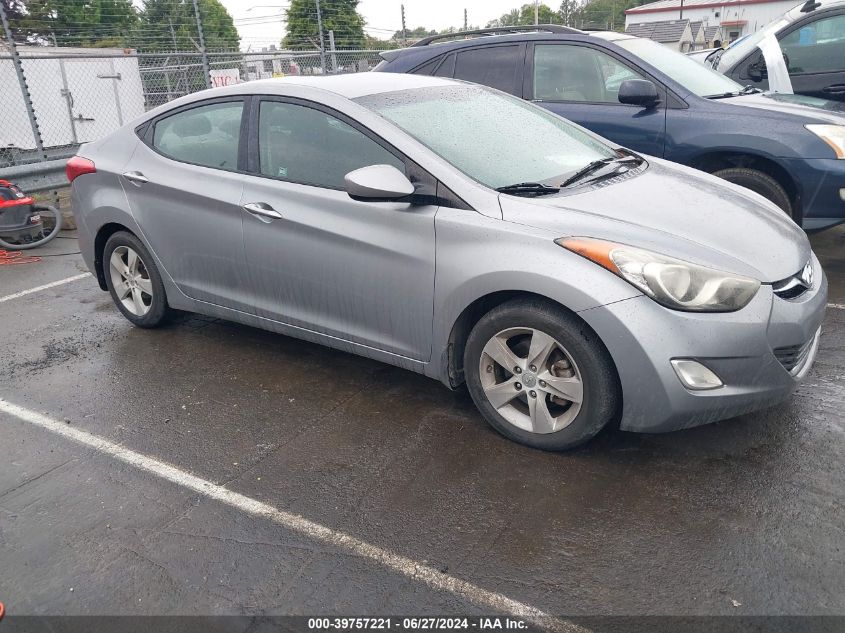 2013 Hyundai Elantra Gls VIN: KMHDH4AEXDU810158 Lot: 39757221