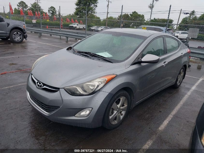 2013 Hyundai Elantra Gls VIN: KMHDH4AEXDU810158 Lot: 39757221