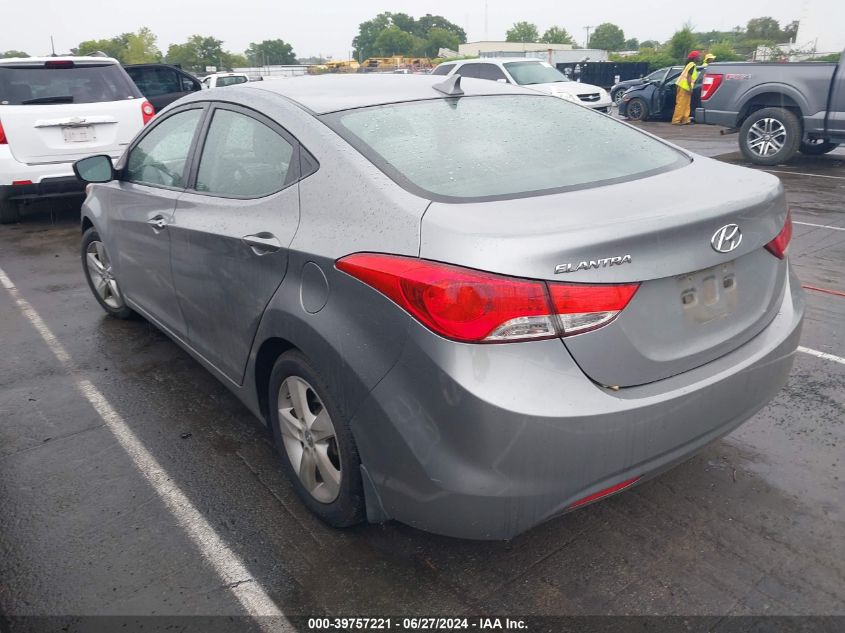 2013 Hyundai Elantra Gls VIN: KMHDH4AEXDU810158 Lot: 39757221