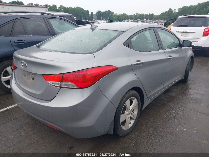 2013 Hyundai Elantra Gls VIN: KMHDH4AEXDU810158 Lot: 39757221