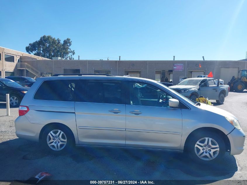 2007 Honda Odyssey Ex-L VIN: 5FNRL38787B094500 Lot: 39757231