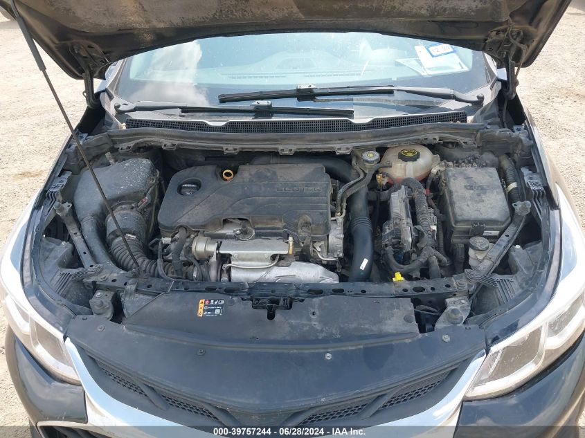 2019 Chevrolet Cruze Ls VIN: 1G1BC5SM2K7125663 Lot: 39757244