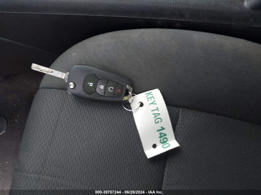 2019 Chevrolet Cruze Ls VIN: 1G1BC5SM2K7125663 Lot: 39757244