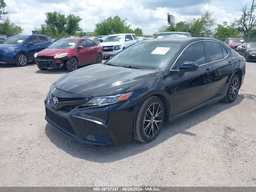 2021 Toyota Camry Se VIN: 4T1G11AK7MU517405 Lot: 39757247