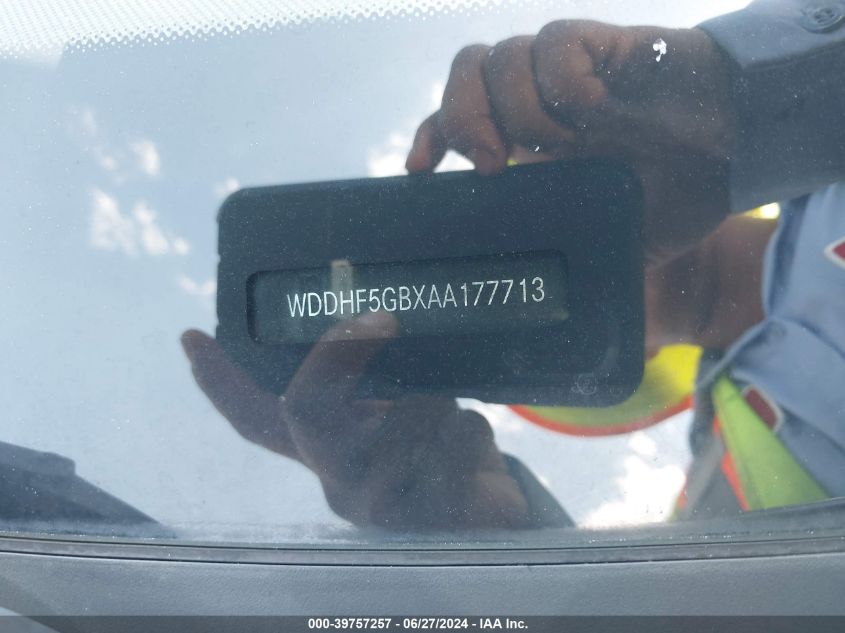 2010 Mercedes-Benz E 350 VIN: WDDHF5GBXAA177713 Lot: 39757257
