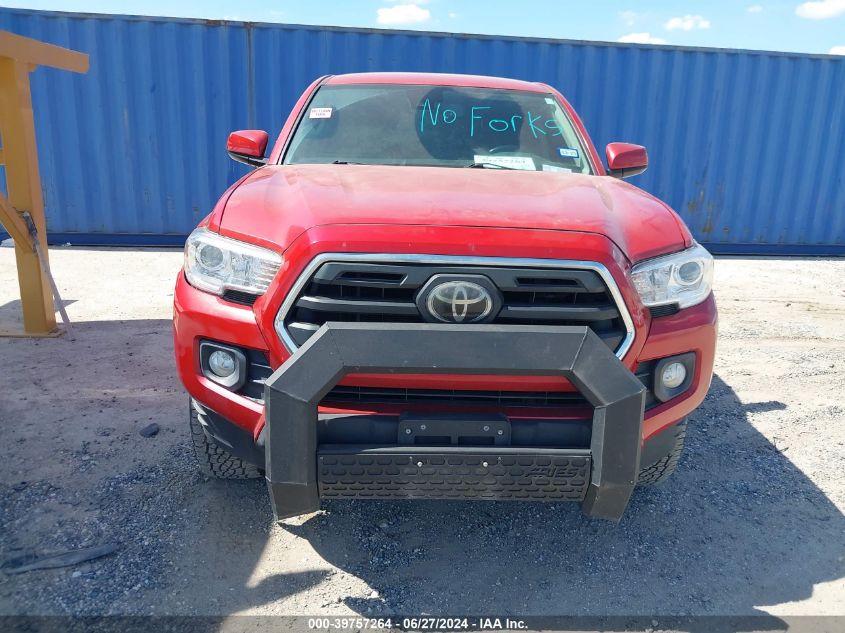 2019 Toyota Tacoma Double Cab/Sr/Sr5/Trd Spo VIN: 3TMCZ5AN6KM227168 Lot: 39757264