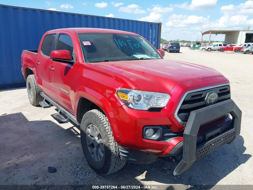 2019 Toyota Tacoma Double Cab/Sr/Sr5/Trd Spo VIN: 3TMCZ5AN6KM227168 Lot: 39757264