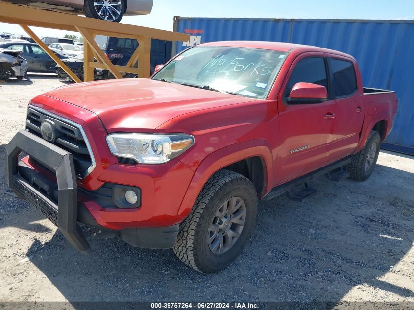 2019 Toyota Tacoma Double Cab/Sr/Sr5/Trd Spo VIN: 3TMCZ5AN6KM227168 Lot: 39757264