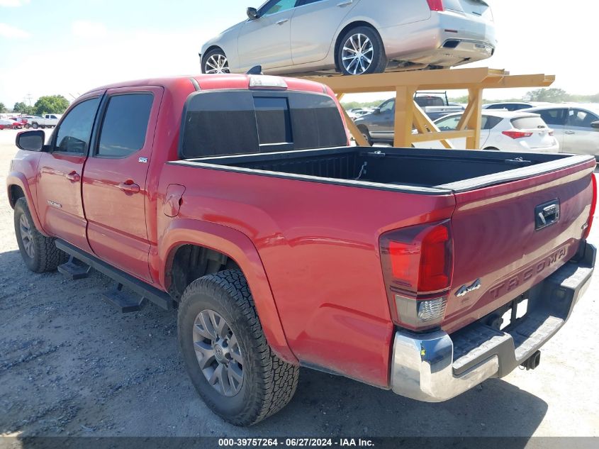 2019 Toyota Tacoma Double Cab/Sr/Sr5/Trd Spo VIN: 3TMCZ5AN6KM227168 Lot: 39757264