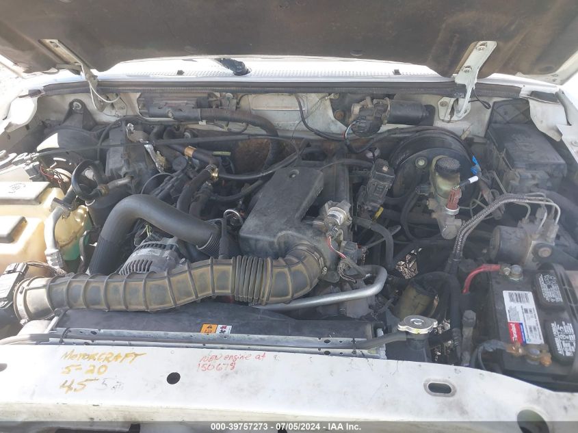 2002 Ford Ranger Edge/Tremor/Xlt VIN: 1FTYR44U72PA92571 Lot: 39757273