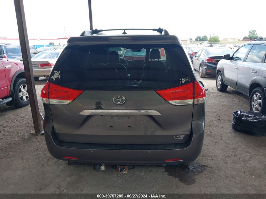 2014 Toyota Sienna Limited 7 Passenger VIN: 5TDDK3DC9ES094059 Lot: 39757285