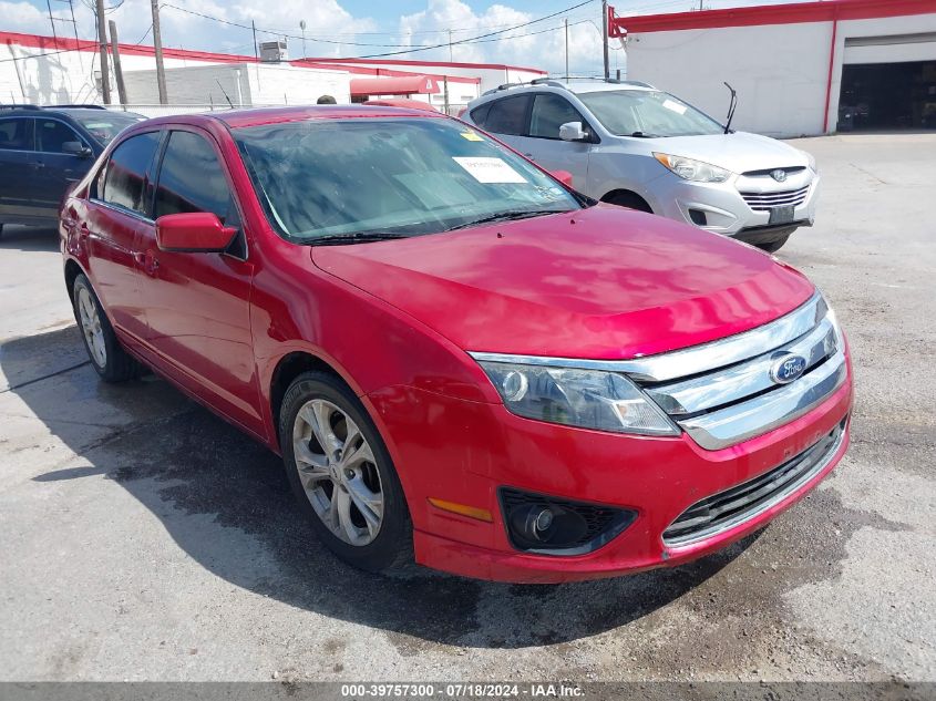 2012 Ford Fusion Se VIN: 3FAHP0HA8CR376838 Lot: 39757300