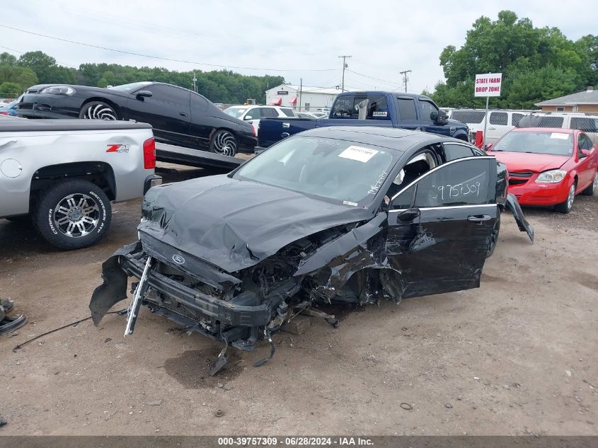 2019 Ford Fusion Hybrid Titanium VIN: 3FA6P0RU0KR243926 Lot: 39757309