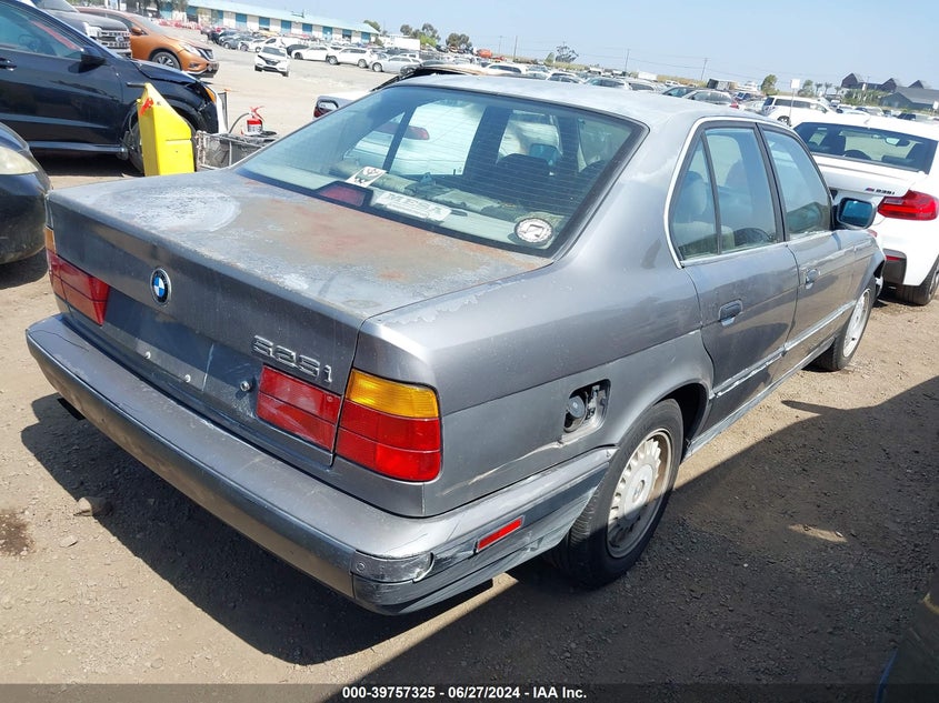 1991 BMW 525 I VIN: WBAHD5317MBF94444 Lot: 39757325