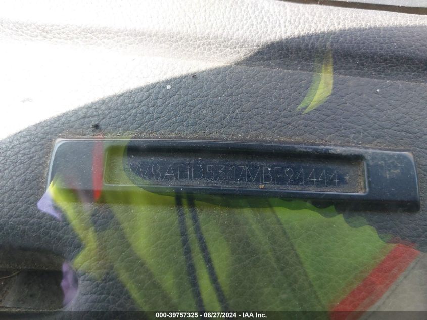 1991 BMW 525 I VIN: WBAHD5317MBF94444 Lot: 39757325