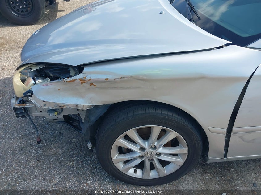 2006 Lexus Es 330 VIN: JTHBA30G365161375 Lot: 39757330