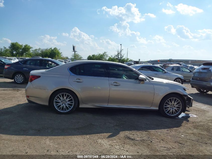 2013 Lexus Gs 350 VIN: JTHBE1BL3D5012206 Lot: 39757349