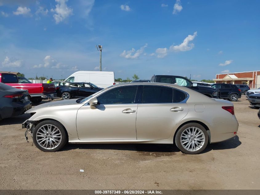 2013 Lexus Gs 350 VIN: JTHBE1BL3D5012206 Lot: 39757349