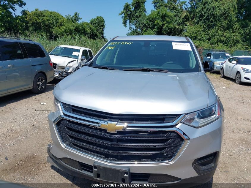 2019 Chevrolet Traverse Ls VIN: 1GNEVFKW6KJ152221 Lot: 39757361