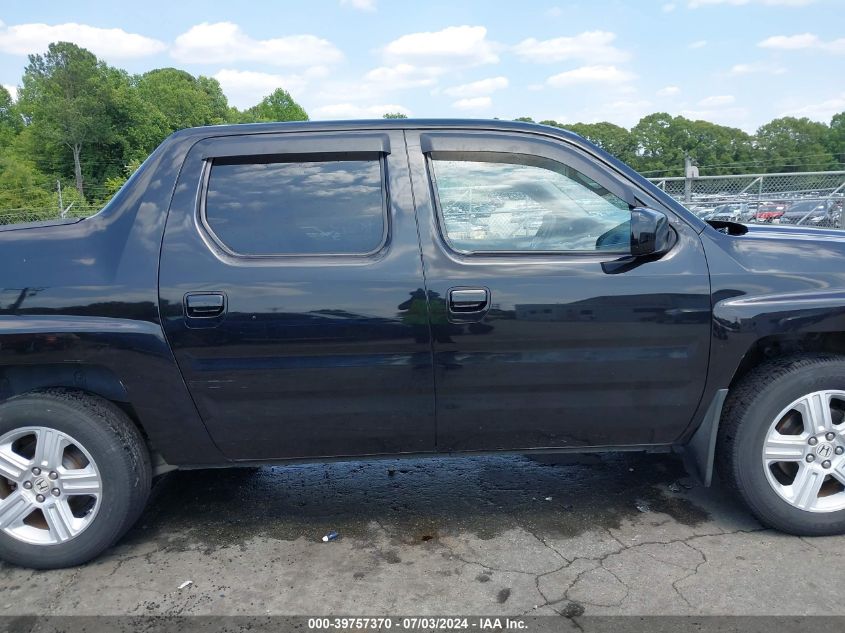 2011 Honda Ridgeline Rtl VIN: 5FPYK1F54BB001959 Lot: 39757370