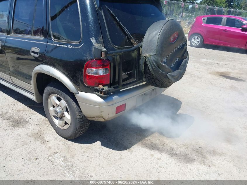 1998 Kia Sportage Base (M5)/Ex VIN: KNDJA7233W5560298 Lot: 39757406