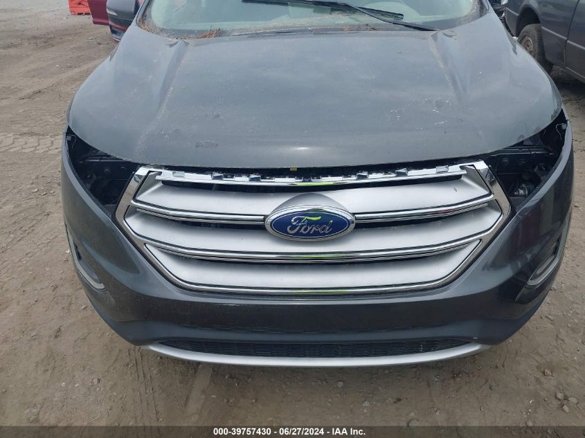 2015 Ford Edge Sel VIN: 2FMTK3J80FBB20347 Lot: 39757430