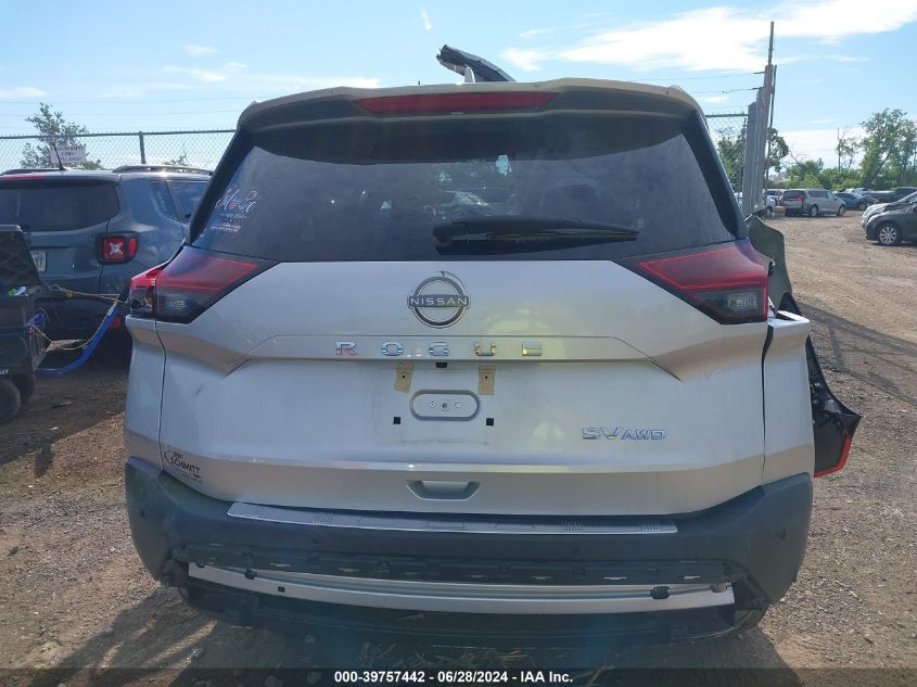 2023 Nissan Rogue Sv Intelligent Awd VIN: 5N1BT3BB4PC758931 Lot: 39757442