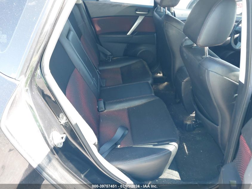 2012 Mazda Mazdaspeed3 Touring VIN: JM1BL1L46C1533232 Lot: 39757451