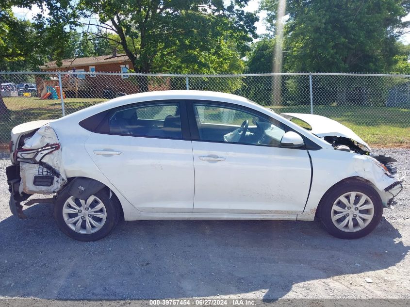 2020 Hyundai Accent Se VIN: 3KPC24A62LE099580 Lot: 39757454