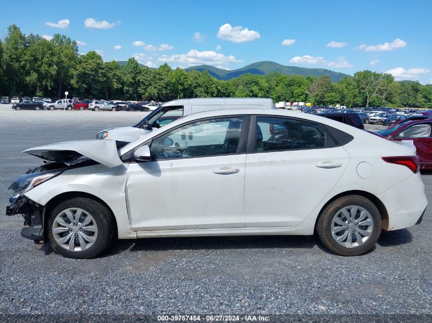 2020 Hyundai Accent Se VIN: 3KPC24A62LE099580 Lot: 39757454