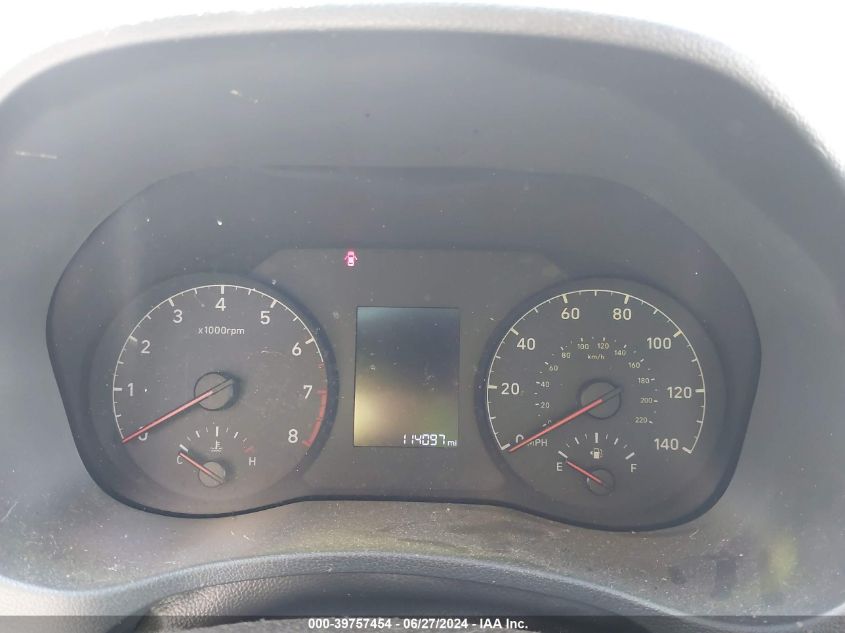 2020 Hyundai Accent Se VIN: 3KPC24A62LE099580 Lot: 39757454