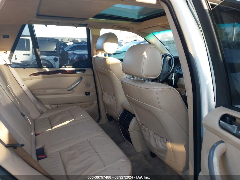 2006 BMW X5 3.0I VIN: 5UXFA13516LY46907 Lot: 39757488