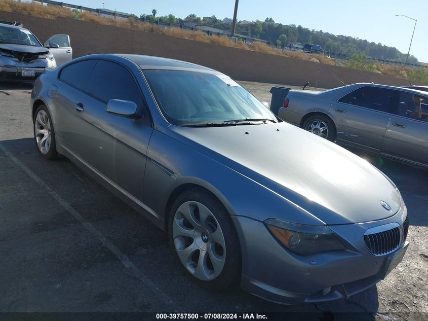 2004 BMW 645Ci VIN: WBAEH734X4B190936 Lot: 39757500