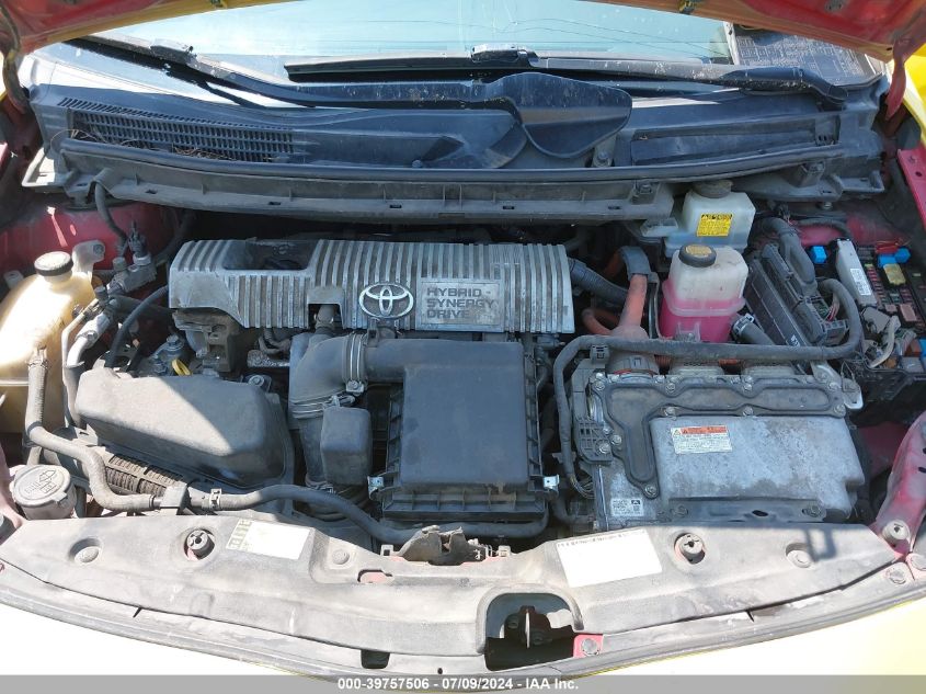 2012 Toyota Prius VIN: JTDKN3DU5C5427402 Lot: 39757506