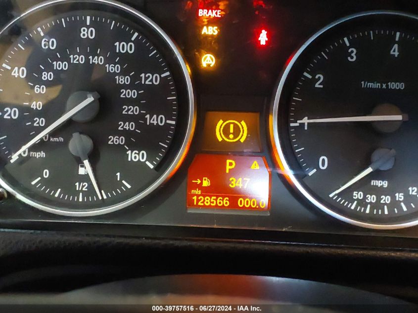 2009 BMW 328I VIN: WBAPH77539NM31253 Lot: 39757516