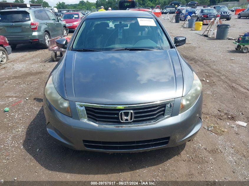 2009 Honda Accord 2.4 Lx VIN: 1HGCP263X9A031853 Lot: 39757517