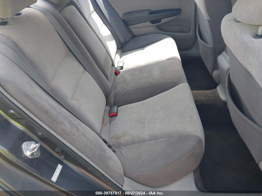 2009 Honda Accord 2.4 Lx VIN: 1HGCP263X9A031853 Lot: 39757517