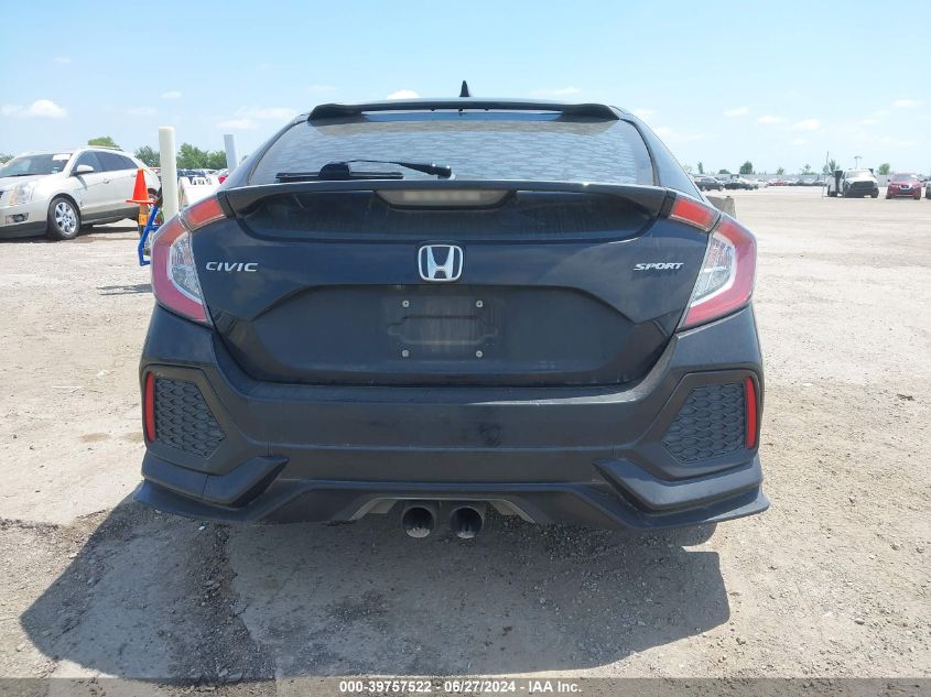 2019 Honda Civic Sport VIN: SHHFK7H45KU227806 Lot: 39757522