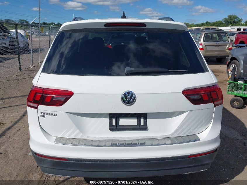 2019 Volkswagen Tiguan 2.0T Se/2.0T Sel/2.0T Sel R-Line/2.0T Sel R-Line Black VIN: 3VV3B7AX8KM192331 Lot: 39757526