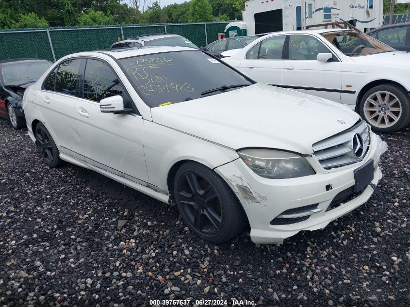 2011 Mercedes-Benz C 300 Luxury 4Matic/Sport 4Matic VIN: WDDGF8BB4BR148828 Lot: 39757537