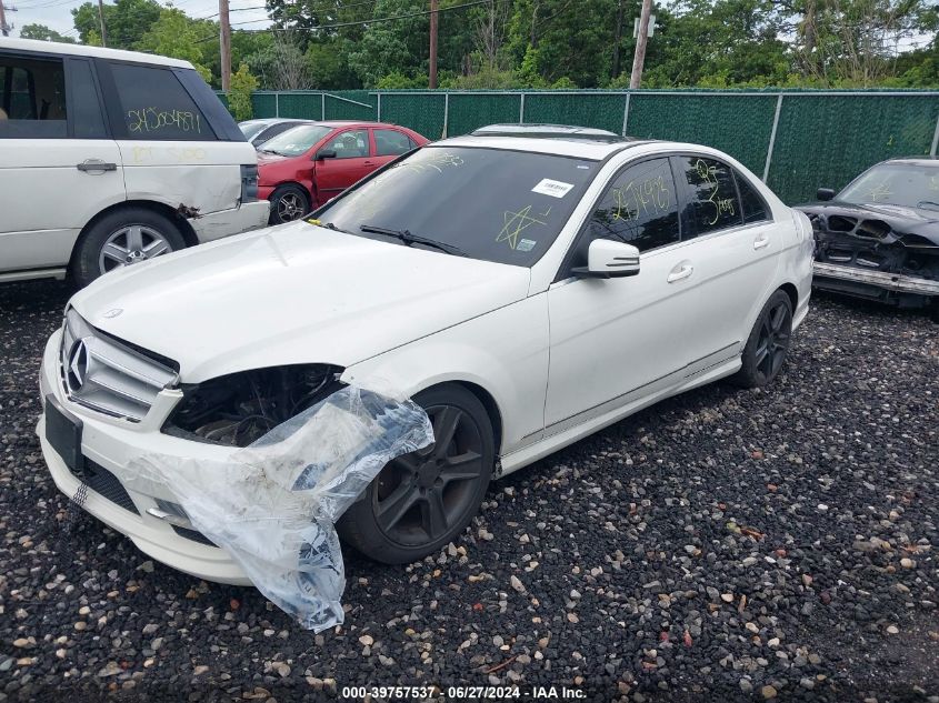 2011 Mercedes-Benz C 300 Luxury 4Matic/Sport 4Matic VIN: WDDGF8BB4BR148828 Lot: 39757537