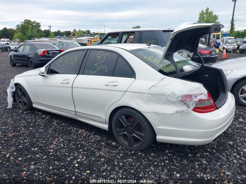 2011 Mercedes-Benz C 300 Luxury 4Matic/Sport 4Matic VIN: WDDGF8BB4BR148828 Lot: 39757537