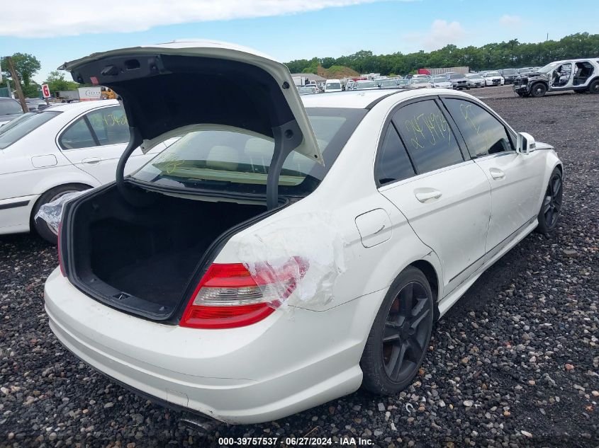 2011 Mercedes-Benz C 300 Luxury 4Matic/Sport 4Matic VIN: WDDGF8BB4BR148828 Lot: 39757537