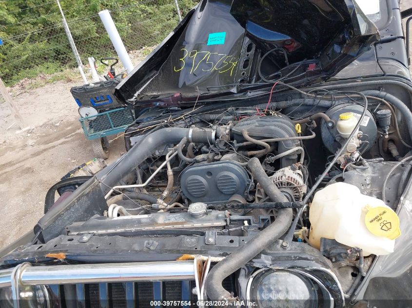 2005 Jeep Wrangler / Tj Se VIN: 1J4FA291X5P364143 Lot: 39757554