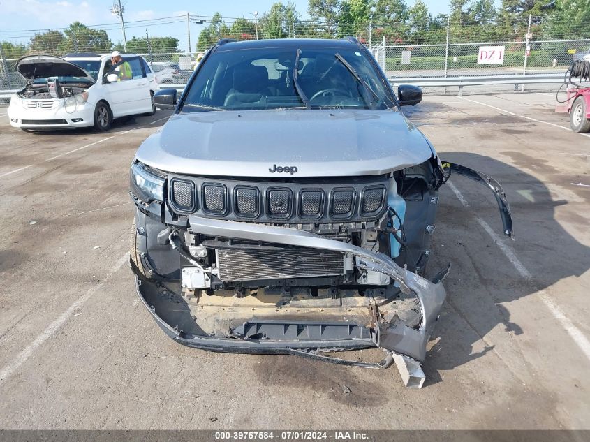 2022 Jeep Compass Altitude Fwd VIN: 3C4NJCBB6NT234477 Lot: 39757584