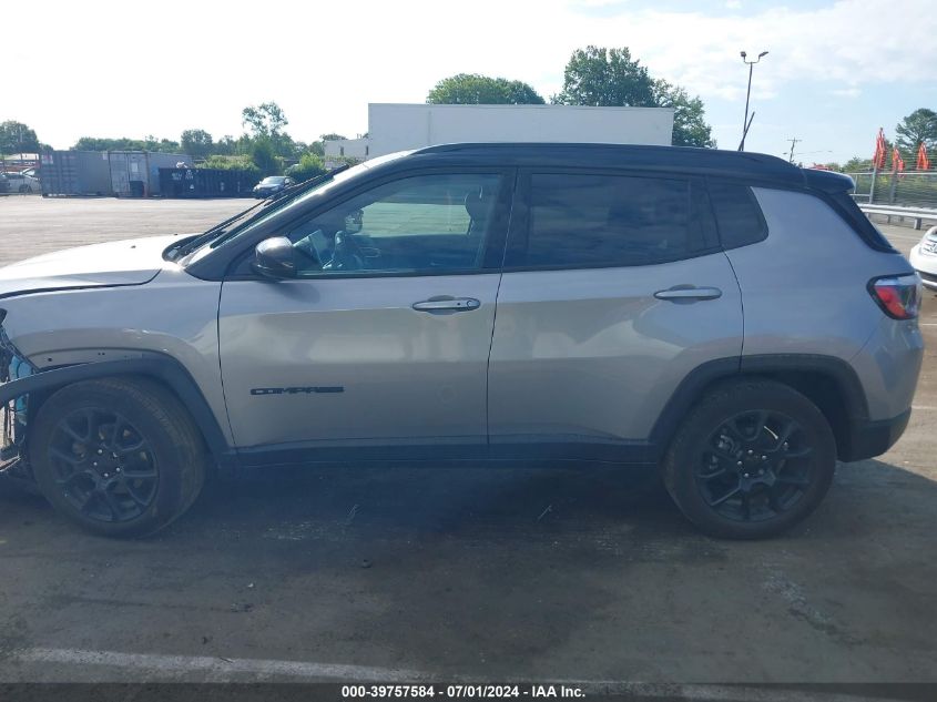 2022 Jeep Compass Altitude Fwd VIN: 3C4NJCBB6NT234477 Lot: 39757584